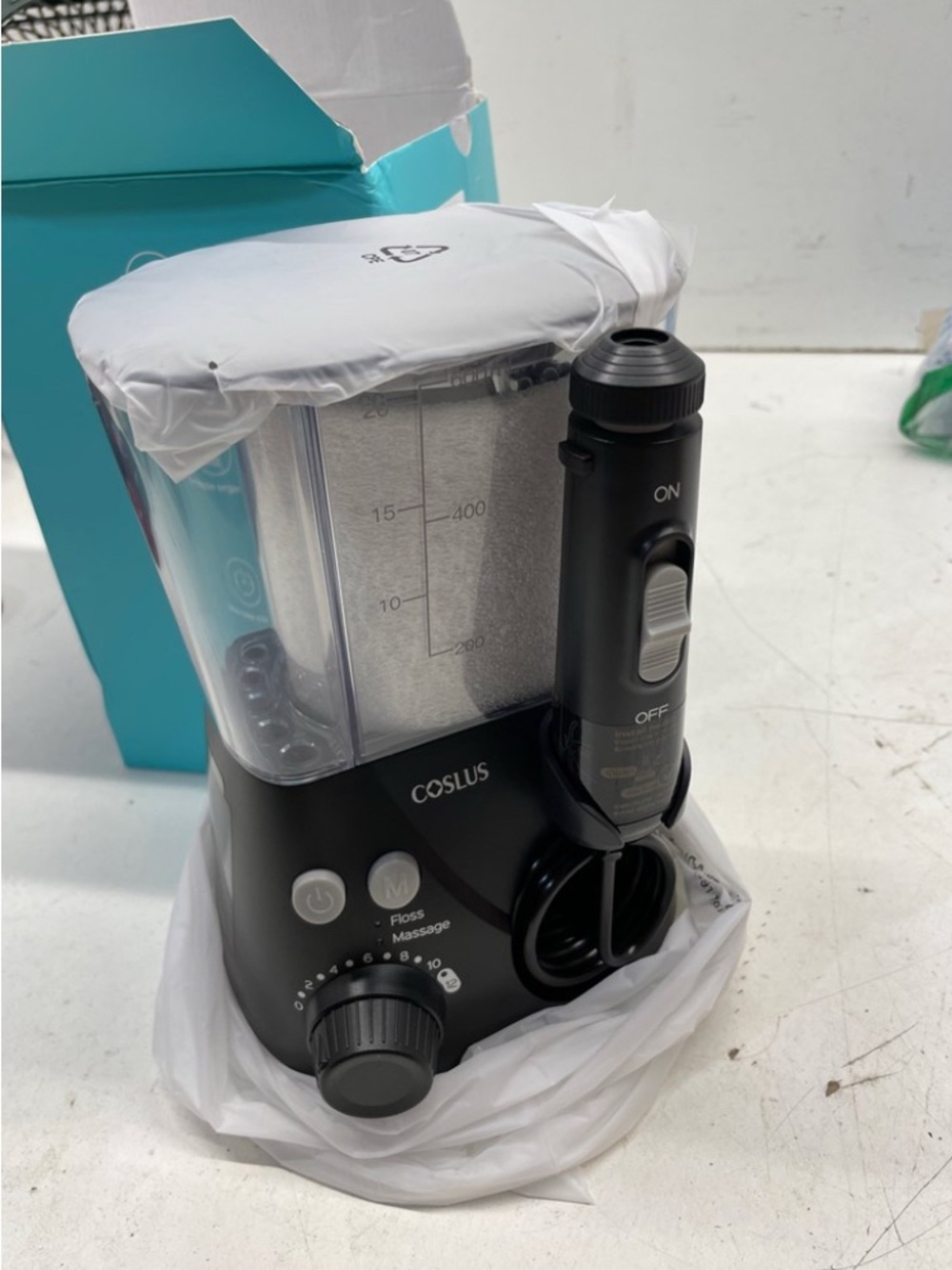COSLUS E2 Advanced Water Dental Flosser Teeth, 2 Modes 12 Pressure Settings - Picture 2 of 4